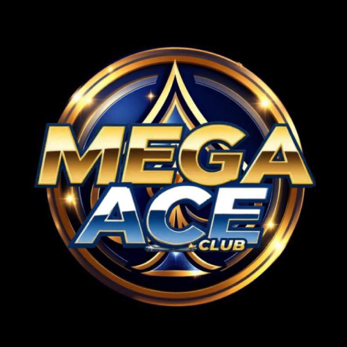 Banner showing MegaAce Club mobile app download for Android and iOS